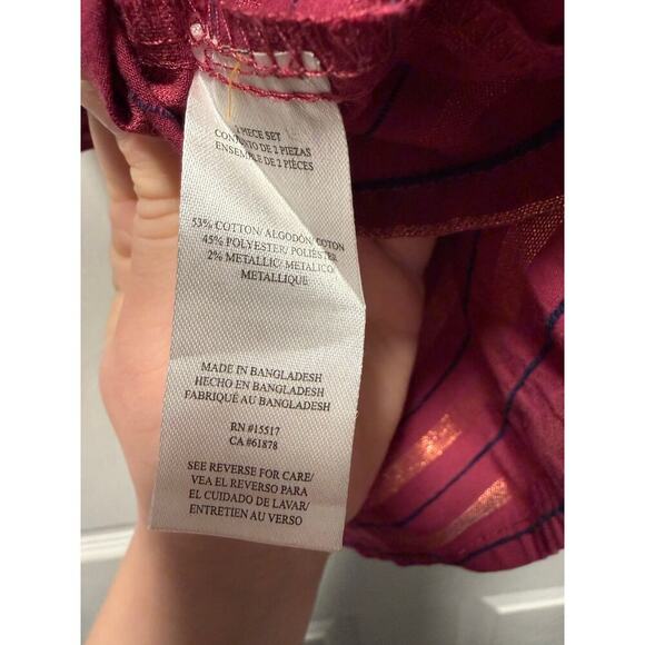 Nanette Lepore Button-down Tiered Mini Dress Girls 8 - Picture 4 of 5